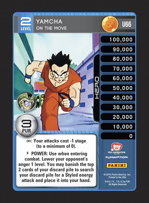 Yamcha, On the Move (FOIL)